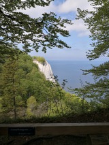 Ferienwohnung in Sassnitz - Haus zur Piratenschlucht - Blick zum Königstuhl