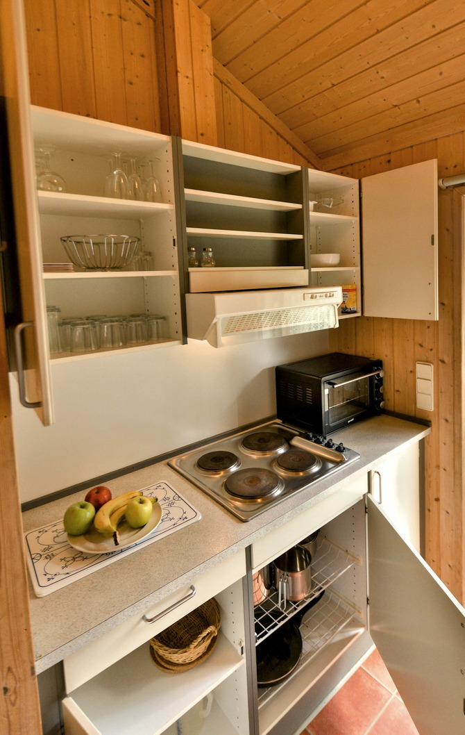 Ferienhaus in Pelzerhaken - Ferienhaus Typ D im Ferienpark AM WALDRAND - Ausgestattete K&uuml;che