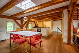 Ferienwohnung in Barhöft - Matrosendeck - Lotsenhaus Barhöft - Matrosendeckwohnung - offene Küche
