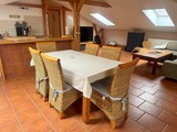 Ferienwohnung in Niederhagen - Sonne und Me(eh)r - Wohnbereich