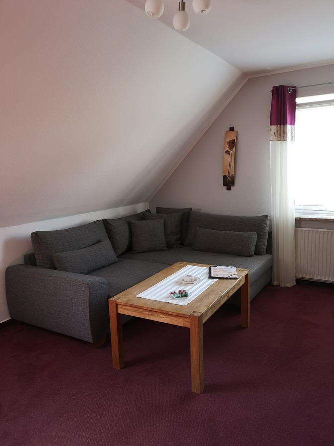 Ferienwohnung in Dahme - G&auml;ste-Haus im Kornhof Whg. 2 - Wohnzimmer