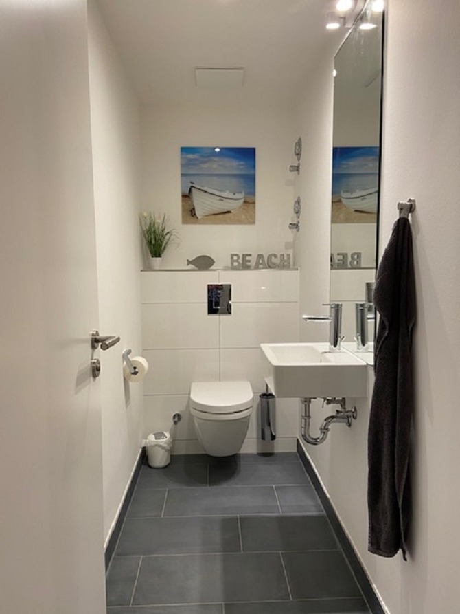 Ferienwohnung in Gro&szlig;enbrode - Meerblickvilla 09 - G&auml;ste-WC