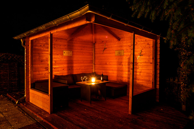 Ferienhaus in Trassenheide - Feriendomizil Kränicke - Gartenpavillon