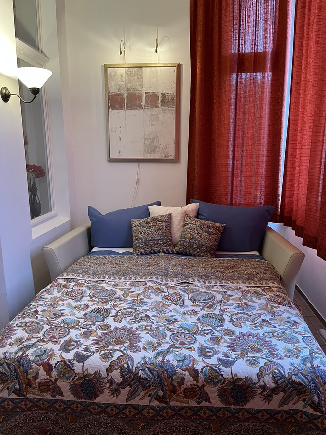 Ferienwohnung in Ostseebad Heringsdorf - Villa Kramme - Veranda-Schlafmöglichkeit für 1-2 Personen