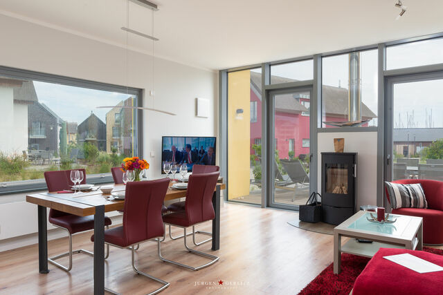 Ferienhaus in Heiligenhafen - Ostsee - Reetdachhaus Nr. 8 "Sonne und mehr" - mit Ladem&ouml;glichkeit im Strand Resort - Bild 4