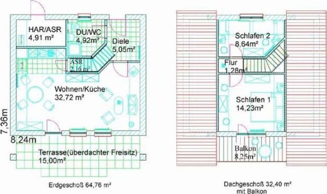 Ferienhaus in Marlow - Finnhäuser am Vogelpark - Haus Annika - Bild 10