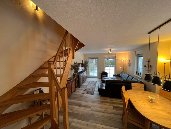 Ferienhaus in Ostseeheilbad Zingst - Weidenstra&szlig;e 6 - gro&szlig;es Wohnzimmer