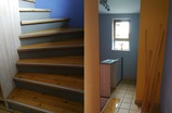 Ferienwohnung in Wieck a. Darß - Aalreuse 2 - Treppe zur Fewo und Flur Fewo