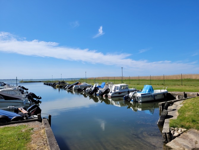 Ferienwohnung in Nisdorf - Am Bodden - Hafen am Bodden von Nisdorf