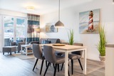 Ferienwohnung in Gro&szlig;enbrode - Meerblickvilla 21 - Esszimmer _ Wohnzimmer
