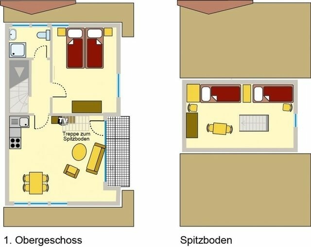 Ferienwohnung in Born a. Darß - Ferienwohnung Nr. 07 (OG + Spitzboden) - Bild 10