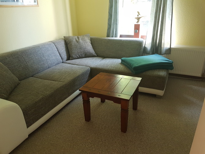 Ferienwohnung in Duvendiek - Ferienwohnung Storchenhof - Wohnzimmer - Couch