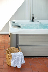 Ferienhaus in Fehmarn - Wellness- Doppelhaush&auml;lfte "Meer" eingez&auml;unt 1.30m - Bild 5