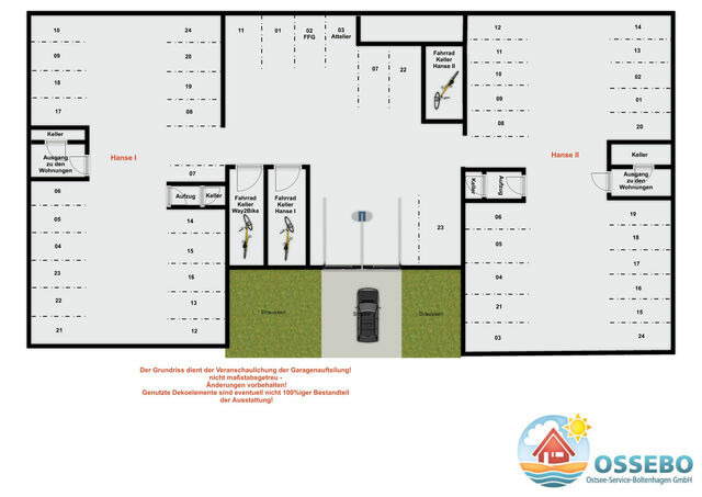Ferienwohnung in Boltenhagen - Hanseresidenz II Whg. 23 - Bild 25