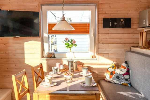 Ferienwohnung in Heiligenhafen-Ortm&uuml;hle Yachthafen - Hausboot Kanja Huus & Meer - Bild 10