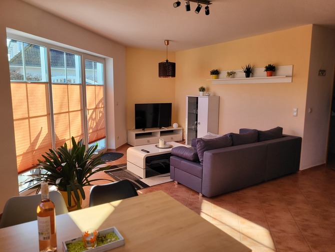 Ferienwohnung in Koserow - Ferienwohnung Lena - Wohnzimmer